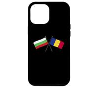 Bulgaria Rumania Banderas Cruzadas Amistad Rumana Búlgara Carcasa para iPhone 12 Pro MAX