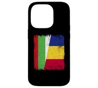 Bulgaria Rumania Media Bandera Herencia Rumana Búlgara Carcasa para iPhone 14 Pro