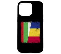 Bulgaria Rumania Media Bandera Herencia Rumana Búlgara Carcasa para iPhone 15 Pro MAX