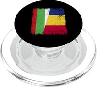 Bulgaria Rumania Media Bandera Herencia Rumana Búlgara PopSockets PopGrip para MagSafe