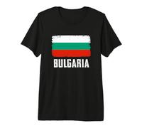 Bulgaria tee Hombres Mujeres Independencia Búlgara Bandera de Bulgaria Camiseta Premium