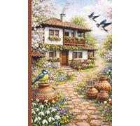 Bulgarian Folklore Countryside Journal Spring Edition: A Lined Notebook Inspired by Bulgarian Heritage, Folk Art & Traditional Village Life.