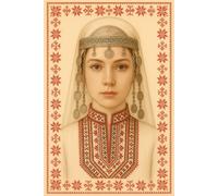 Bulgarian Moma ; A5 /6x9 inches / 120 Pages | Lined Journal: A Journey Through Bulgarian Beauty and Tradition