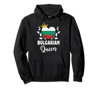Bulgarian Queen Bulgaria Flag Proud Bulgarian Woman Sudadera con Capucha
