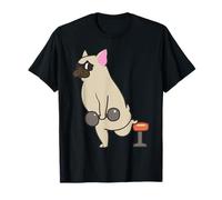 Bulgarian split squat Frenchie Camiseta