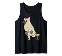 Bulgarian split squat Frenchie Camiseta sin Mangas