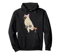 Bulgarian split squat Frenchie Sudadera con Capucha