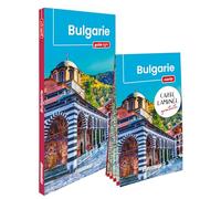 Bulgarie (guide light): Avec 1 carte laminée 1/550 000