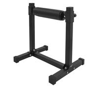 Búlgaro Split Squat Stand, Single Leg Squat Roller Stand con 9 alturas de rodillos ajustables Lower Body Specialty Machine para sentadillas