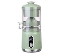 BulgurYe - Extractor profesional de cítricos, pantalla digital de 3 velocidades, tecnología de separación de pulpa, fácil de limpiar, máquina eléctrica portátil de naranja/limón/jugo para cocina