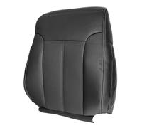BuliBoao Funda para asiento trasero inclinado del lado del pasajero para Ford F250 F350 F450 F550 Lariat 2011-2016, cuero de microfibra, color negro