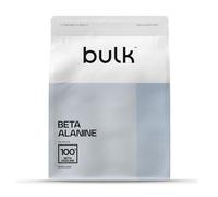 Bulk Beta Alanina en Polvo, 100% Beta-Alanina, Sin Sabor, 4g por Dosis, Suplemento de Aminoácidos Pre-Entrenamiento, 125 Dosis, Vegano, 500g