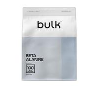 Bulk Beta Alanina en Polvo, 100% Beta-Alanina, Sin Sabor, 4g por Dosis, Suplemento de Aminoácidos Pre-Entrenamiento, 125 Dosis, Vegano, 500g