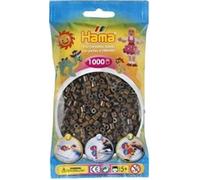 Bulk Buy: Hama Dark Brown 207-12 Midi Beads 1.000 Count (6 unidades)
