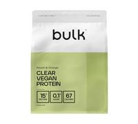 Bulk Clear Vegan Protein, Proteína Polvo Batido, Melocotón y Naranja, 300 g, El Embalaje Puede Variar