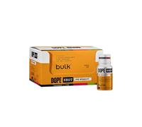 Bulk Dope Shots Bebida pre-entrenamiento | Fresa & Lima | Caja de 12 shots de 60ml | 200mg de Cafeína y 3,2g de Beta-Alanina de alta concentración | Apoya la energía y el enfoque para el gimnasio