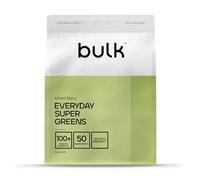 Bulk Everyday Super Greens Polvo | Frutos Rojos | 30 Porciones | Con 50 Vitaminas, Minerales & Superfoods | Rico en Vitamina C, D & B12 | Apoya Inmunidad & Bienestar