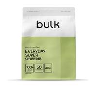 Bulk Everyday Super Greens Polvo | Té Helado de Durazno | 30 Porciones | Con 50 Vitaminas, Minerales & Superfoods | Rico en Vitamina C, D & B12 | Apoya Inmunidad & Bienestar