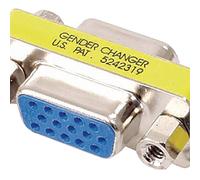 Bulk GCHD FF15P - Mini Adaptador Video (VGA, Hembra/Hembra)