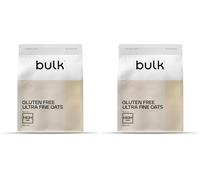 Bulk HARINA DE AVENA ULTRAFINA SIN GLUTEN, 1kg, 20 Dosis (Paquete de 2)