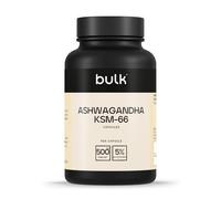 Bulk KSM-66 Ashwagandha, 500 mg, 30 Cápsulas | Cápsulas de, 30 Dosis