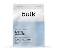 Bulk Mass Gainer Completo | Chocolate Caramelo | 6 porciones | 43g proteína por porción | 81g carbohidratos | 500 kcal por porción | Gainer hipercalórico | Apoya crecimiento y mantenimiento muscular