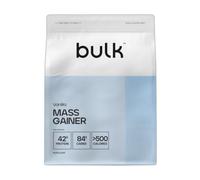 Bulk Mass Gainer Completo | Vainilla | 16 porciones | 42g proteína por porción | 84g carbohidratos | 500 kcal por porción | Gainer hipercalórico | Apoya crecimiento y mantenimiento muscular