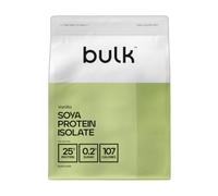 Bulk Proteína de Soja Aislada al, Vainilla, 2.5kg | Batido de proteínas veganas, 83 Dosis