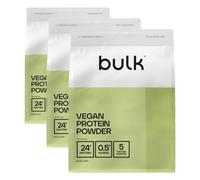 Bulk Proteína vegana en polvo, Cafe con caramelo, 500 g, 14 dosis (Paquete de 3)