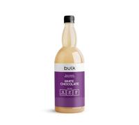 Bulk Sciroppo barista zero calorie, Chocolate Blanco, 1 Litro, para batidos de proteínas, Sin azúcar, Bajo contenido en grasas, Bajo contenido de calorías, Los embalajes pueden variar