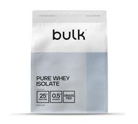 Bulk Whey Protein Isolate, Batido de proteínas en polvo, Fresa, 1kg, 33 Dosis