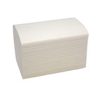 Bulky Soft BS-32141 - Servilletas para dispensador (1/2 pliegues, 3 capas, dispensador a juego, BS-01341, BS-01342, 21,5 cm x 16 cm, color blanco apagado (4000 unidades)