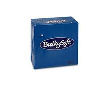 Bulky Soft BS de 32058 Servilletas (3 capas, pliegue 1/4, 33 cm x 33 cm, color azul (80 unidades)