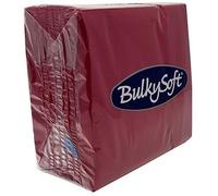 Bulky Soft Servilletas de papel suaves 40x40cm [2 capas] [100] [rojo oscuro]