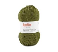 Bulky Tweed de Katia un acrilico en ovillos de 100 gramos y 150 metros. (209 - Verde hierba)