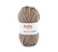 Bulky Tweed de Katia un acrilico en ovillos de 100 gramos y 150 metros. (220 - Visón claro)
