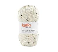 Bulky Tweed de Katia un acrilico en ovillos de 100 gramos y 150 metros. (Crudo (200))