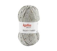 Bulky Tweed de Katia un acrilico en ovillos de 100 gramos y 150 metros. (gris 201)