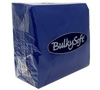 BulkySoft Servilletas de papel de 2 capas de color liso suaves para cocina, fiestas y eventos, vajilla desechable a prueba de rasgaduras, 33 x 33 cm, 100% celulosa, paquete de 100 servilletas de
