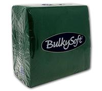 Bulkysoft Servilletas suaves de papel 33x33cm Verde