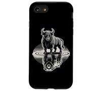 Bull Bear Reflection Mercado de valores Trader Carcasa para iPhone SE (2020) / 7/8