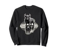 Bull Bear Reflection Mercado de valores Trader Sudadera