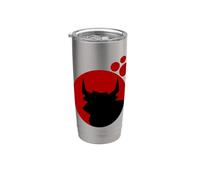 Bull Bravo Red Dot Vaso térmico de acero inoxidable de doble pared