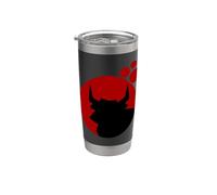 Bull Bravo Red Dot Vaso térmico de acero inoxidable de doble pared
