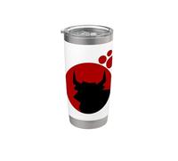 Bull Bravo Red Dot Vaso térmico de acero inoxidable de doble pared