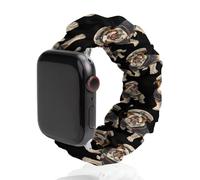 Bull Dog Sailor - Correa elástica para reloj compatible con IWatch, divertidas correas de reloj inteligente para hombres y mujeres, 38 mm/40 mm, 42 mm/44 mm, 38mm/40mm, Poliéster, No es una piedra