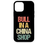 Bull In A China Shop - Novedad sarcástica Retro Divertida Carcasa para iPhone 12 Mini
