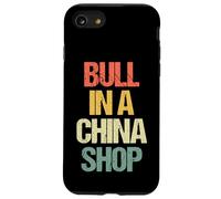 Bull In A China Shop - Novedad sarcástica Retro Divertida Carcasa para iPhone SE (2020) / 7/8