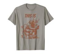Bull is Sitting On A Toilet With Smartphone Bullshit Crap Camiseta