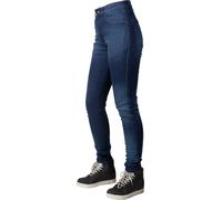Bull-it Icona II Damas Moto Vaqueros, azul, tamaño 34 para Mujer